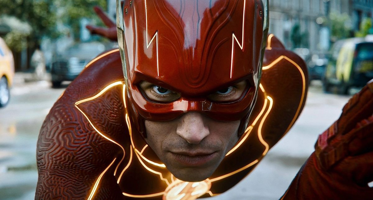 Ezra Miller as the Flash in The Flash - Courtesy of Warner Brothers/DC.